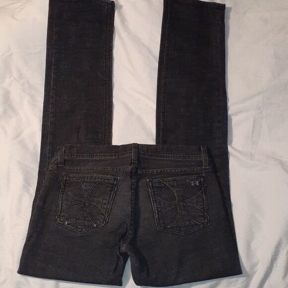 Tory Burch Habitual Blackout‎ Straight Leg Jeans 28 - Picture 5 of 11